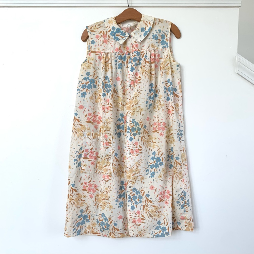 Vintage Koffee Korner Sears House Dress Moo Moo